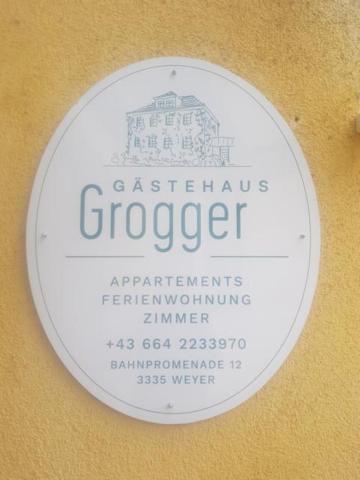 Gaestehaus Grogger Weyer Markt Exterior photo